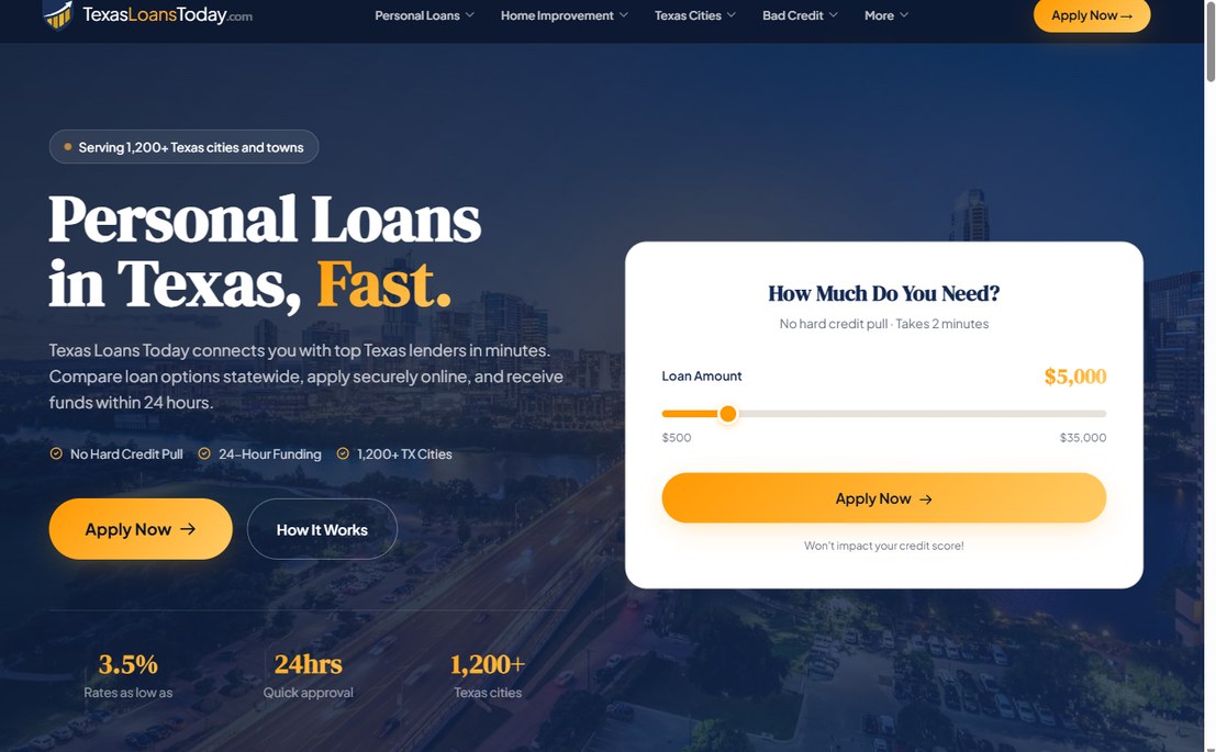 TexasLoansToday – texasloanstoday.com